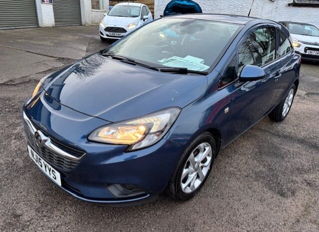 2015 VAUXHALL CORSA EXCITE 1.4 PETROL 3 DOOR HATCH IN BLUE ROAD TAX £35/YEAR